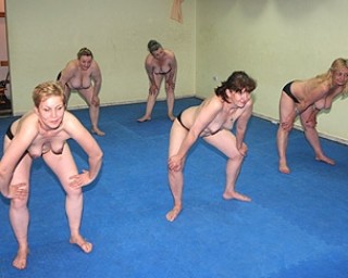 These mature women love to break a sweat naked